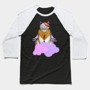 Cat Nirvana Baseball T-Shirt